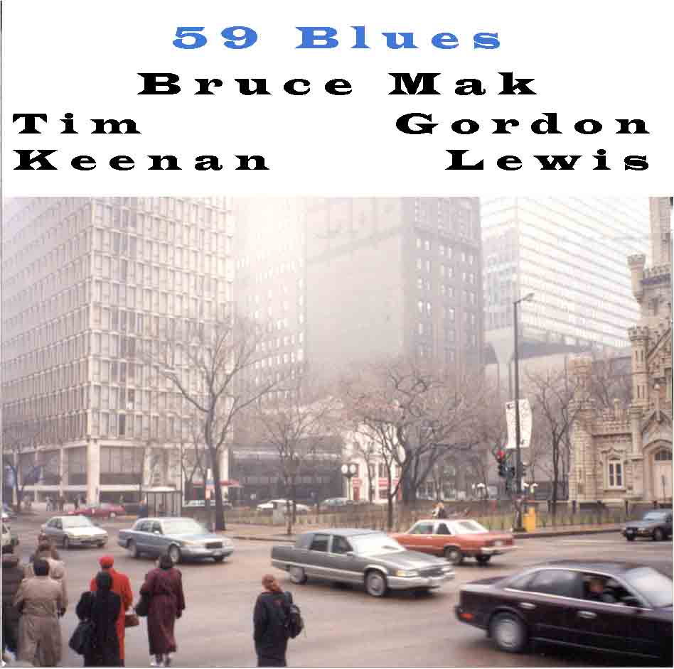 Bruce Mak: 59 Blues cd Cover